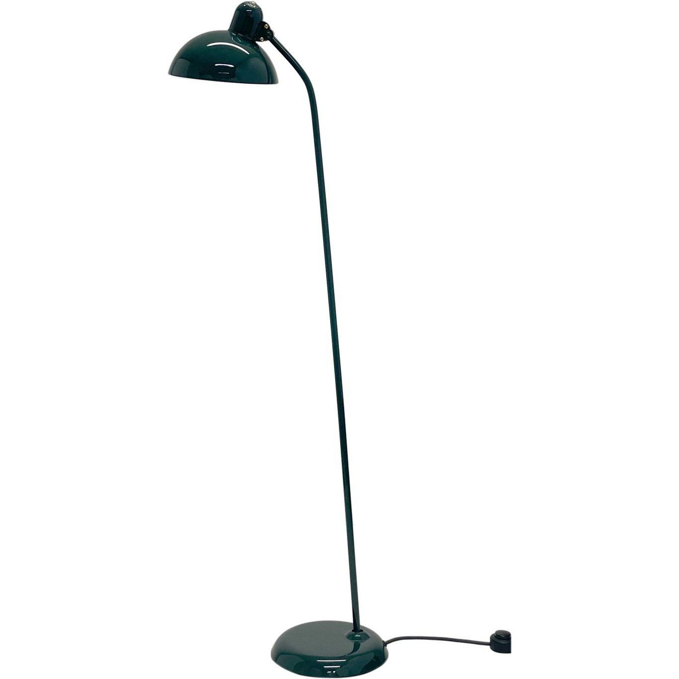 KAISER idell™ 6556-F Floor Lamp, Brass / Bespoke Green