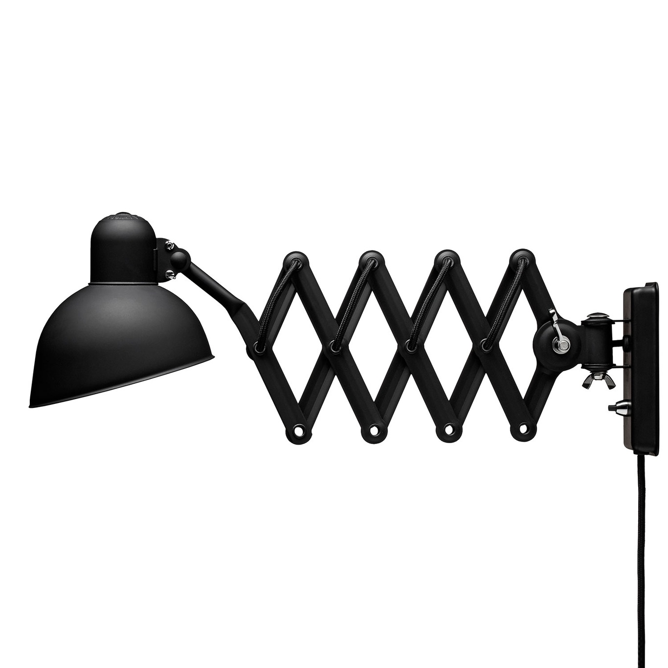 Kaiser Idell 6718-W Wall Lamp, Matte Black