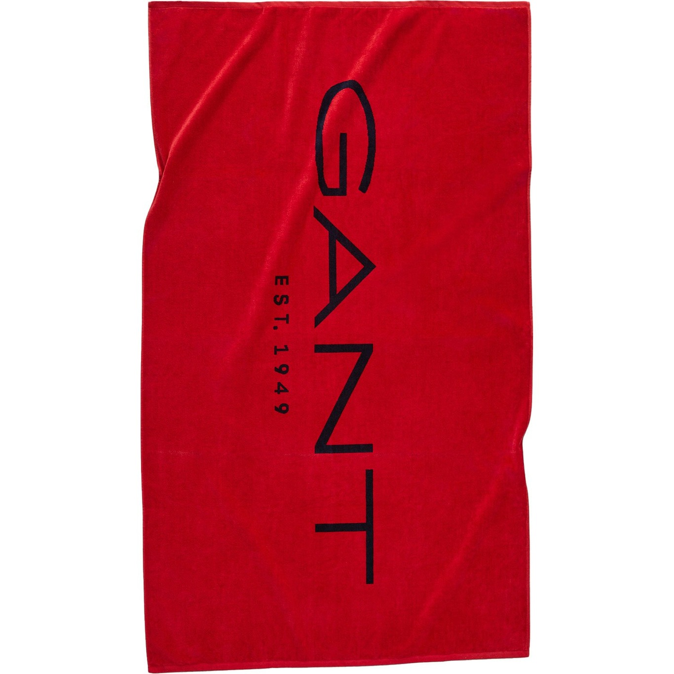 Gant Est. 1949 Beach Towel 100x180 cm, Bright Red