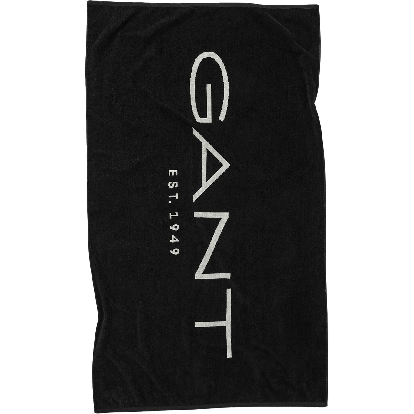 Gant Est. 1949 Beach Towel 100x180 cm, Black