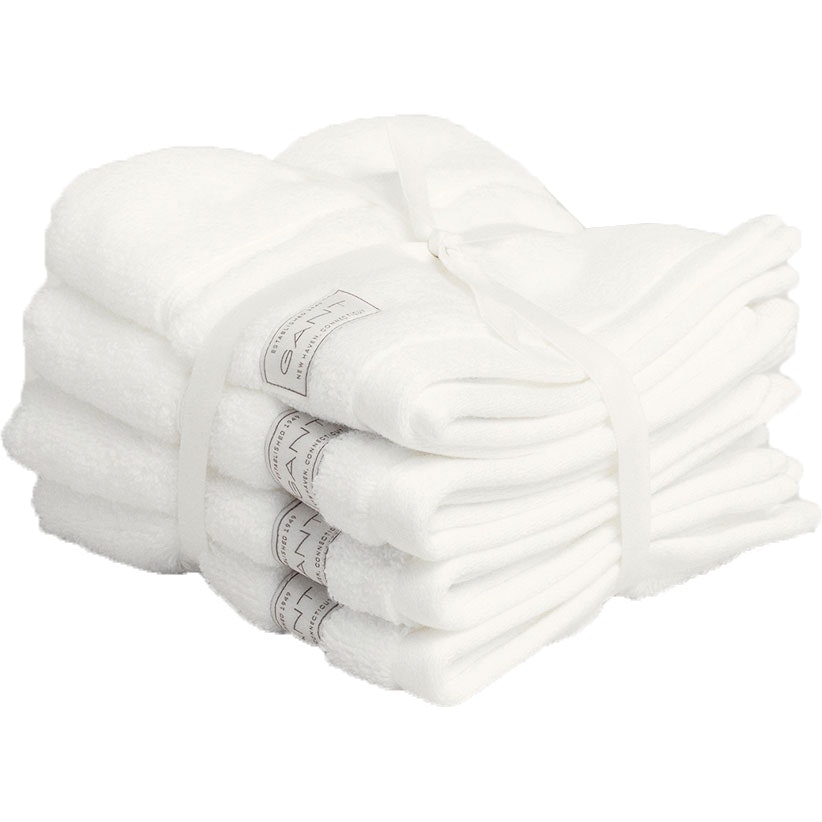 Premium Towels 30x30 cm 4-pack, White