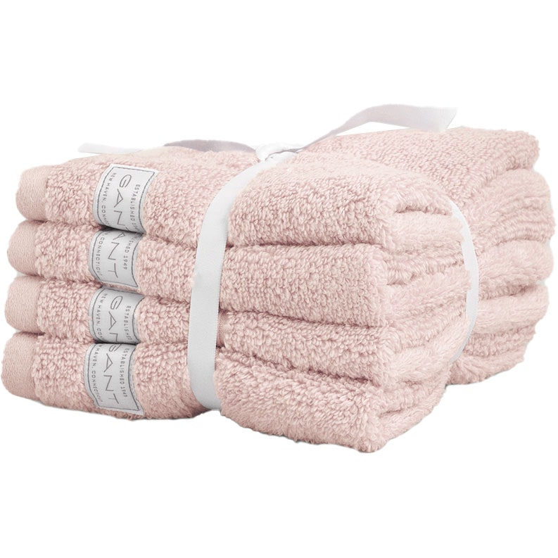 Premium Towels 30x30 cm 4-pack, Pink Embrace
