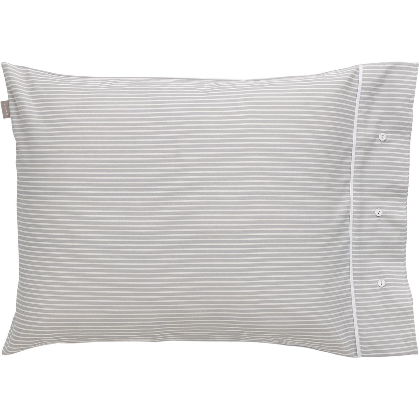 Yarn Dyed Stripe Pillowcase 50x60, Grey