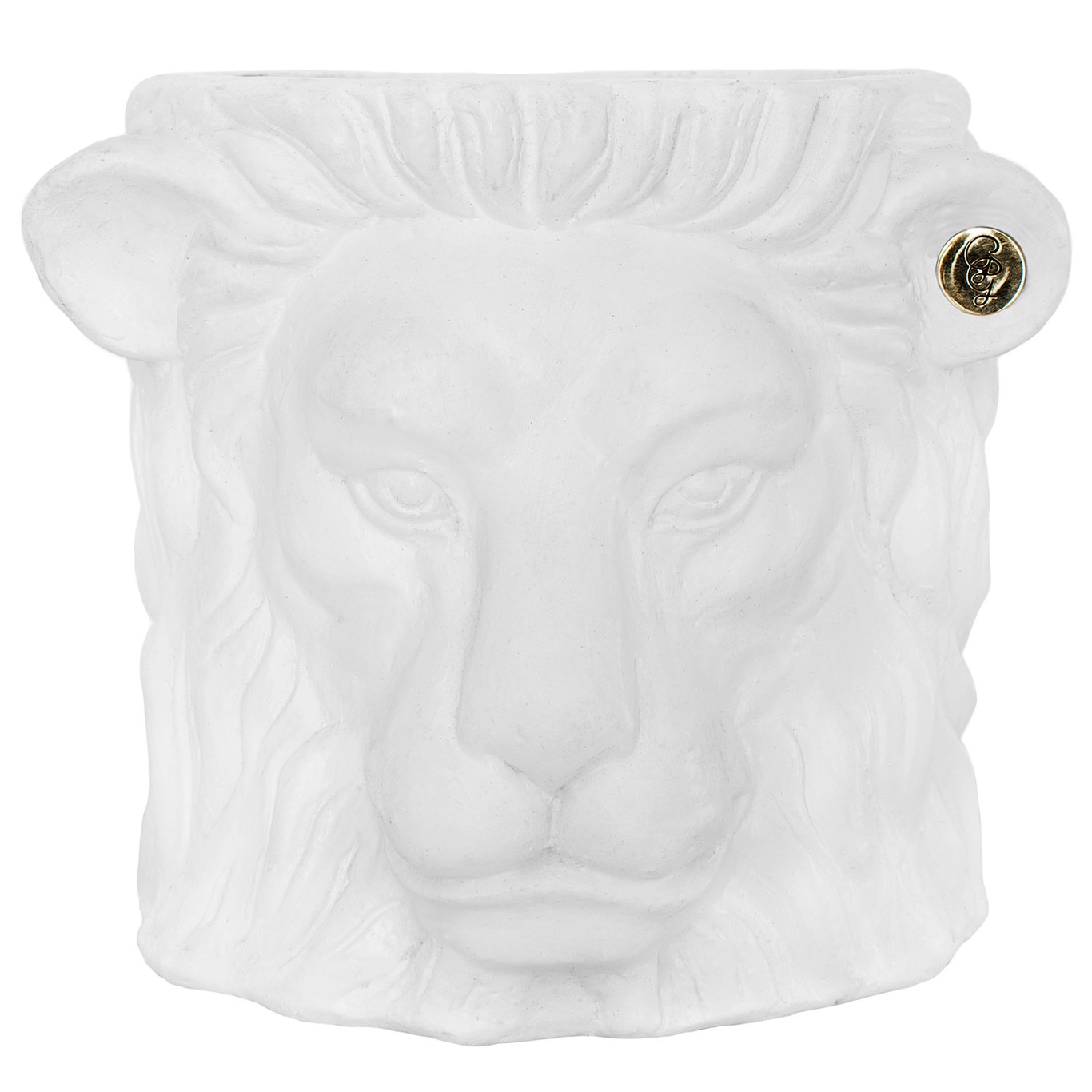 Lion Pot S, White
