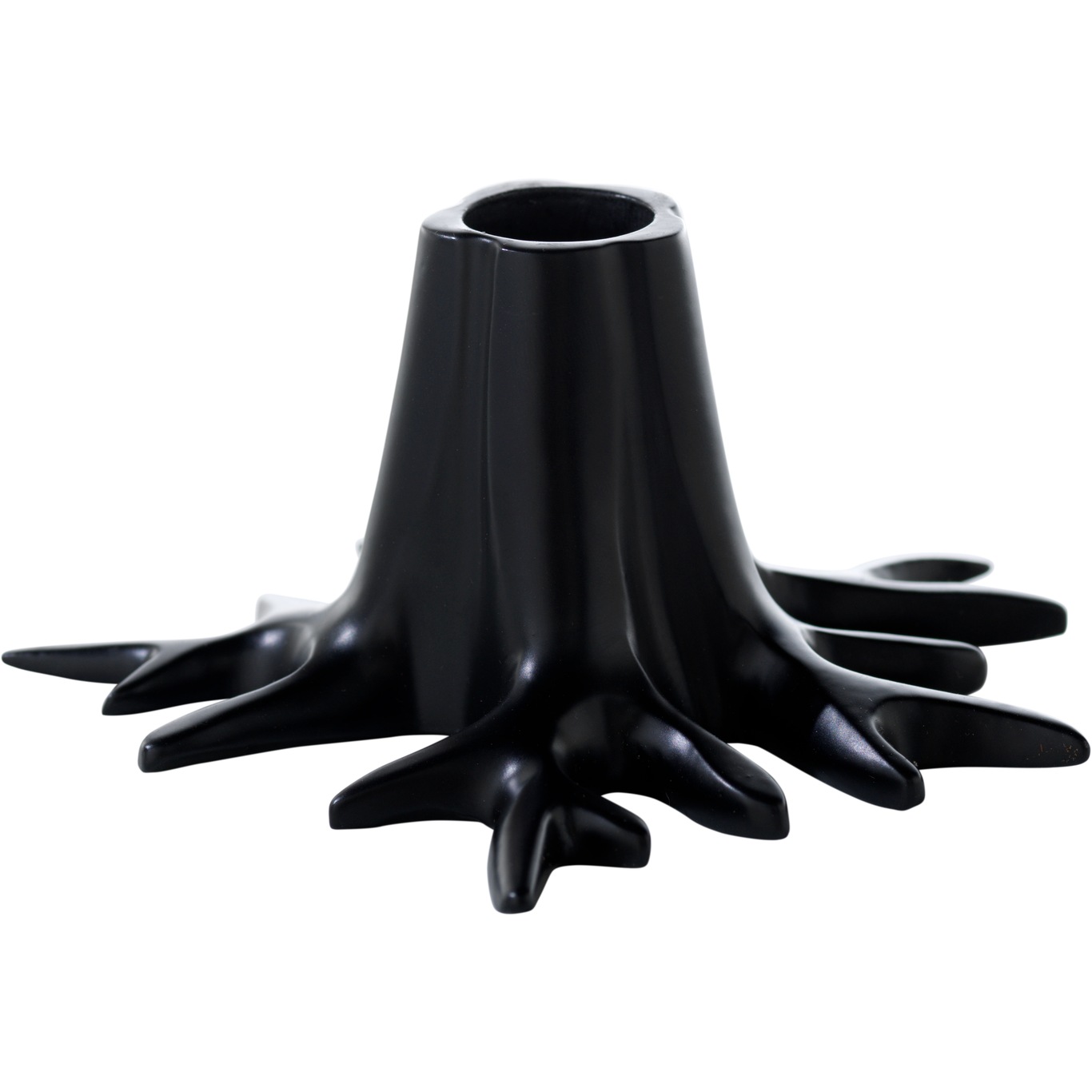 The Root Candle Holder, Black Matte