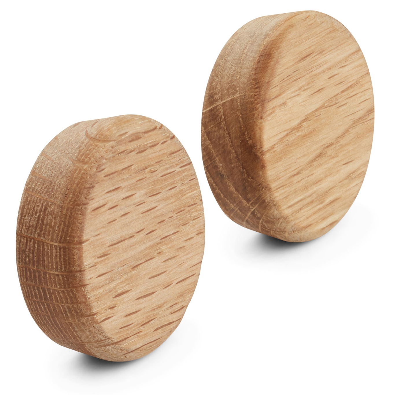 Flex Button Magnets For Magnetic Shelf 2-pack, Oak