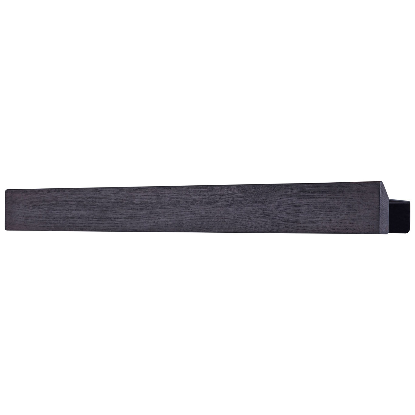 Flex Wall Shelf Magnetic 60 cm, Black Oak / Black