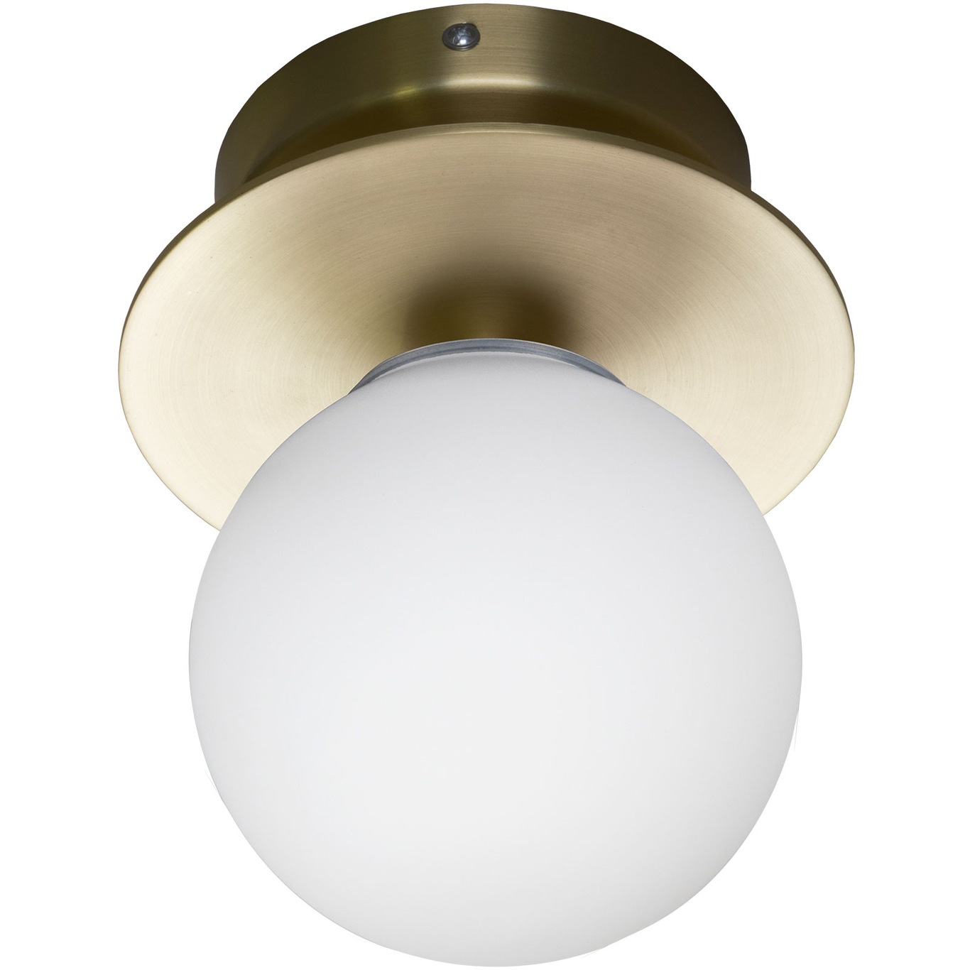 Art Deco 24 Wall/Ceiling Lamp, Brushed Brass