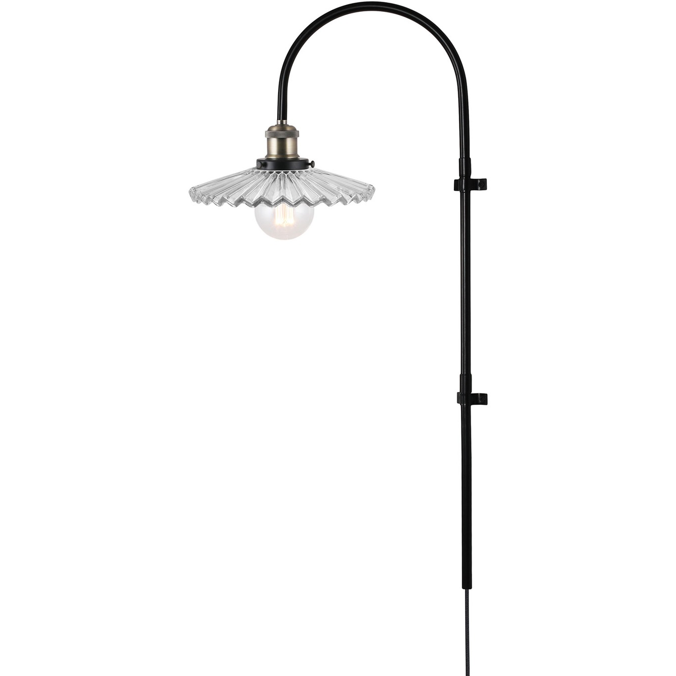 Cobbler 75 Wall Lamp, Clear