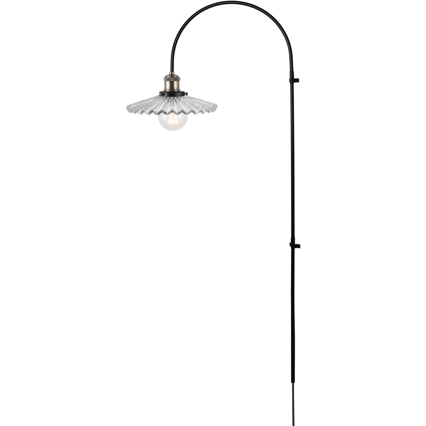 Cobbler 150 Wall Lamp, Clear