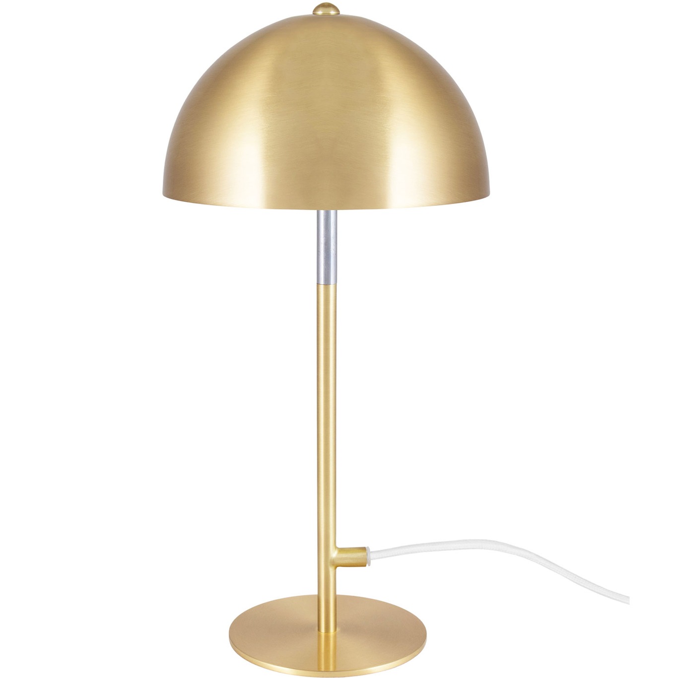 Icon Table Lamp, Brushed Brass