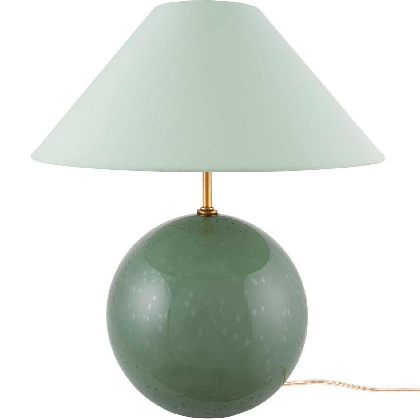 Iris 35 Table Lamp, Green