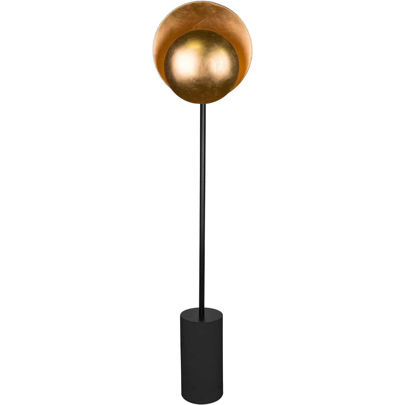 Orbit Floor Lamp, Brass
