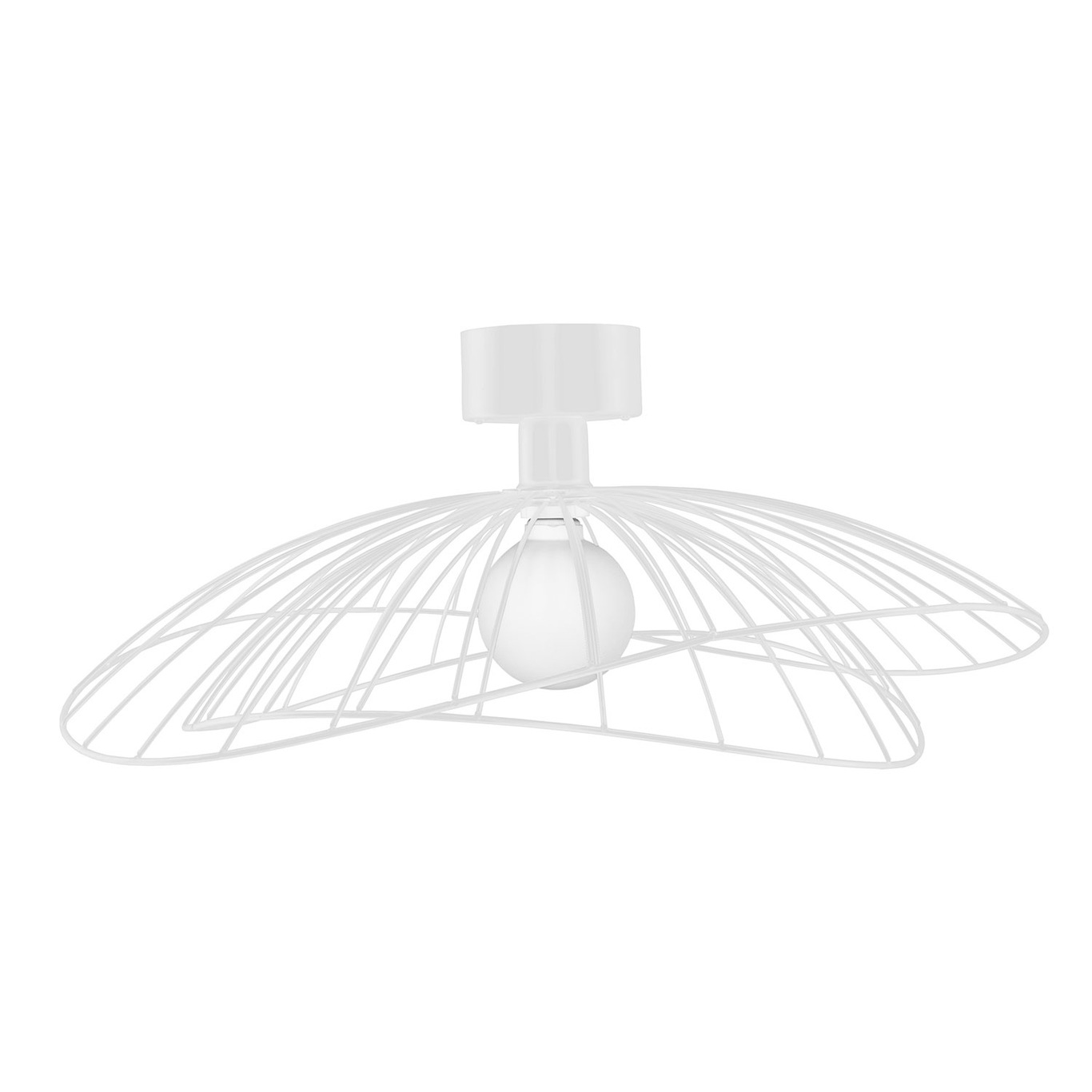 Ray Wall/Ceiling Lamp, White