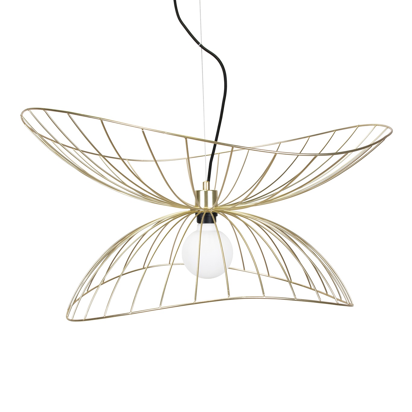 Ray 70 Pendant, Brushed Brass