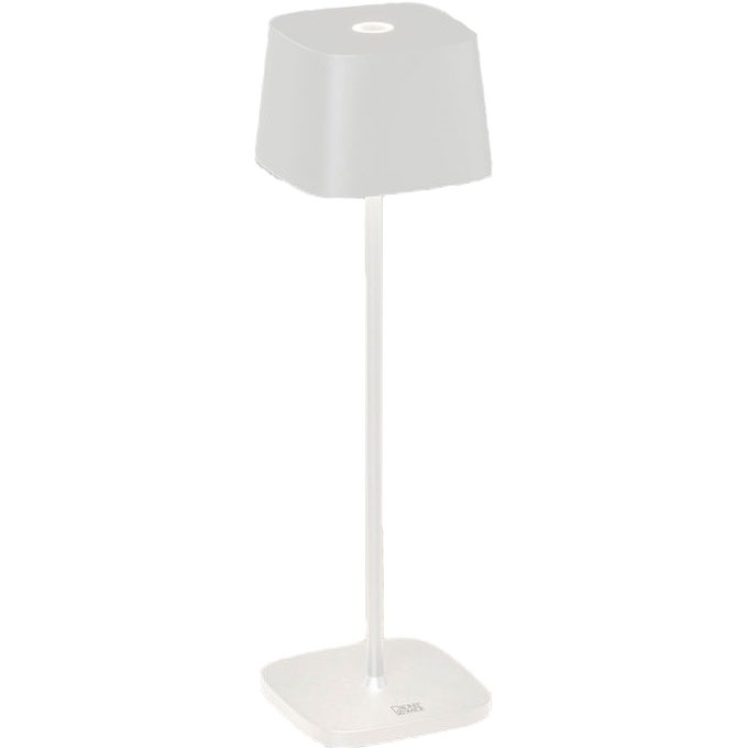 Capri Table Lamp Portable, White