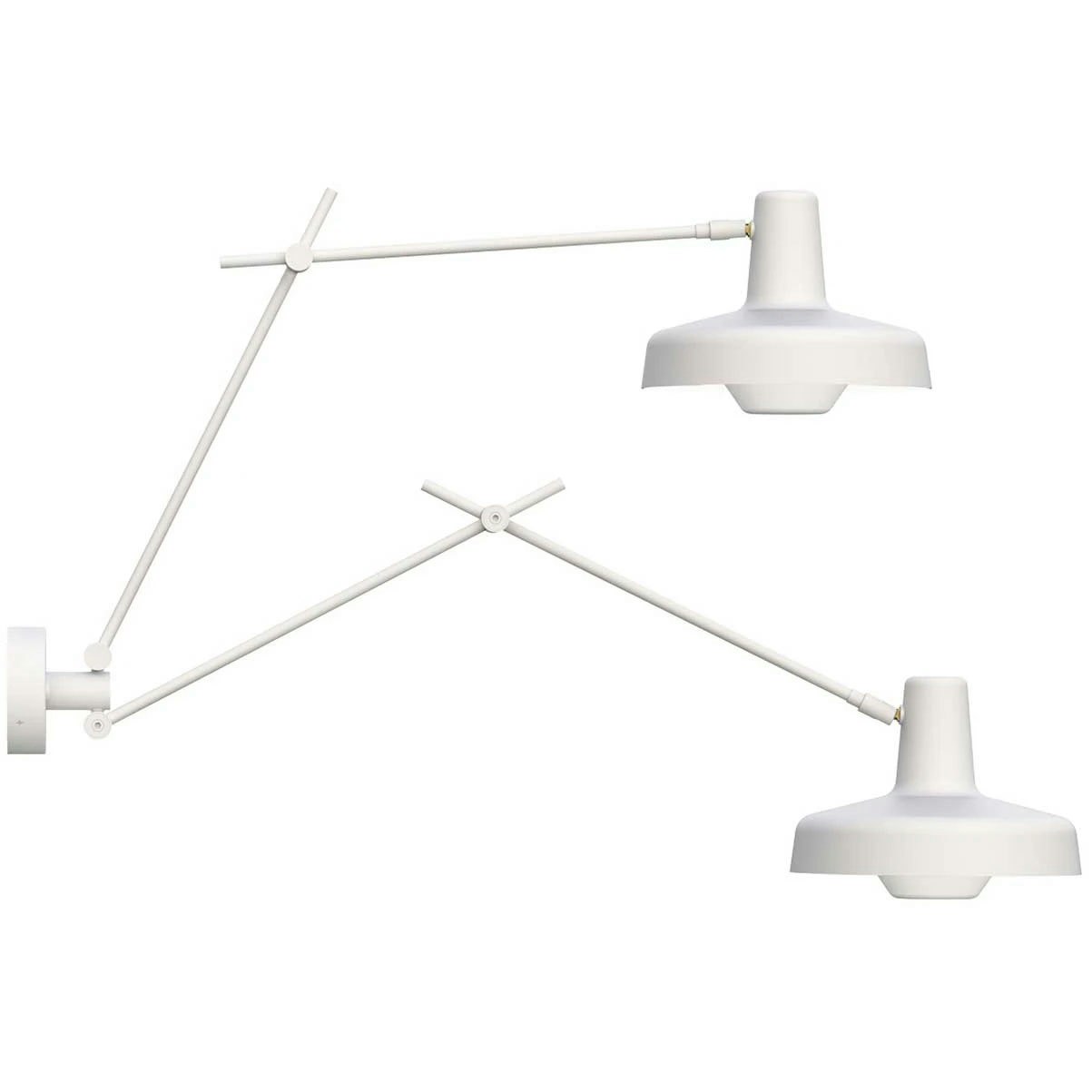 Arigato Wall Lamp Double, White