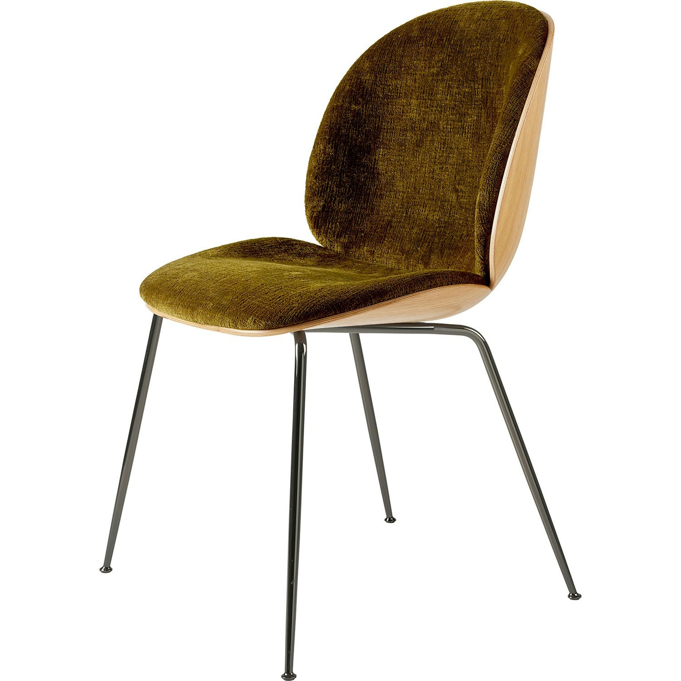 Beetle 3D Veneer Chair Oak/Chrome, Mumble 40