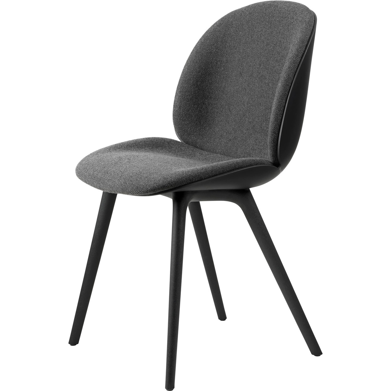 Beetle Chair Upholstered Front / Plastic Base, Hallingdal 65 173