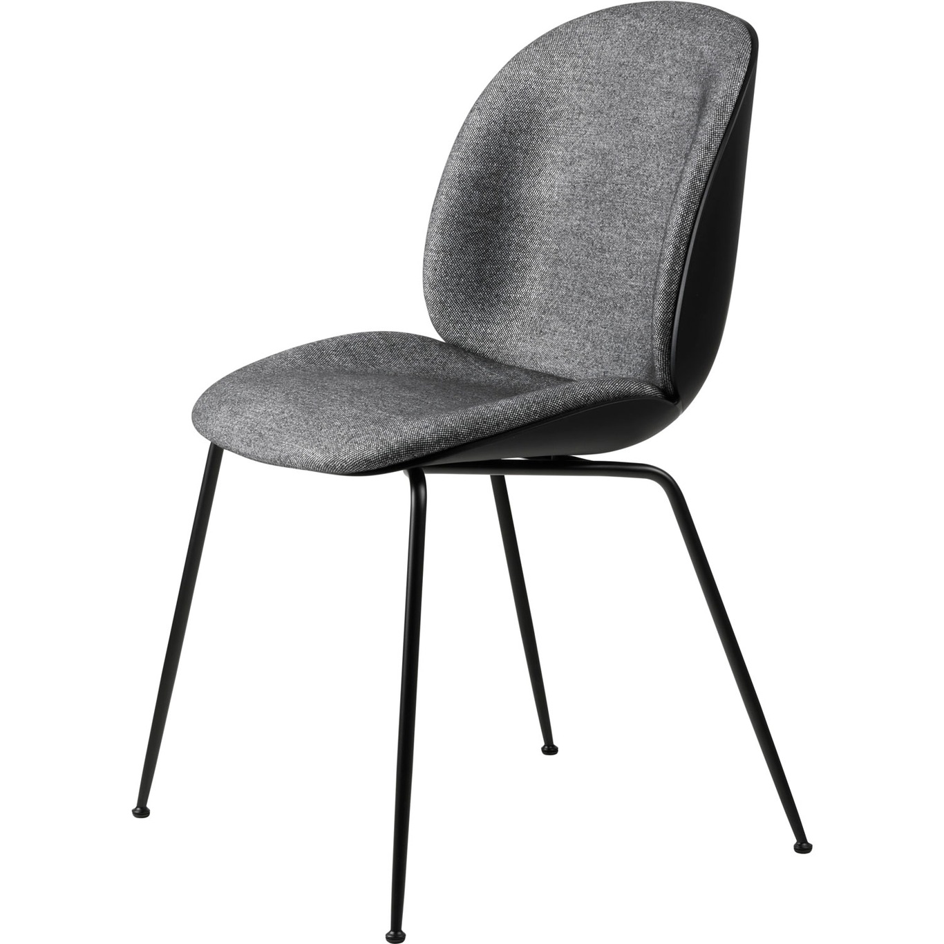 Beetle Chair Upholstered Front / Conical Base, Plain 0023