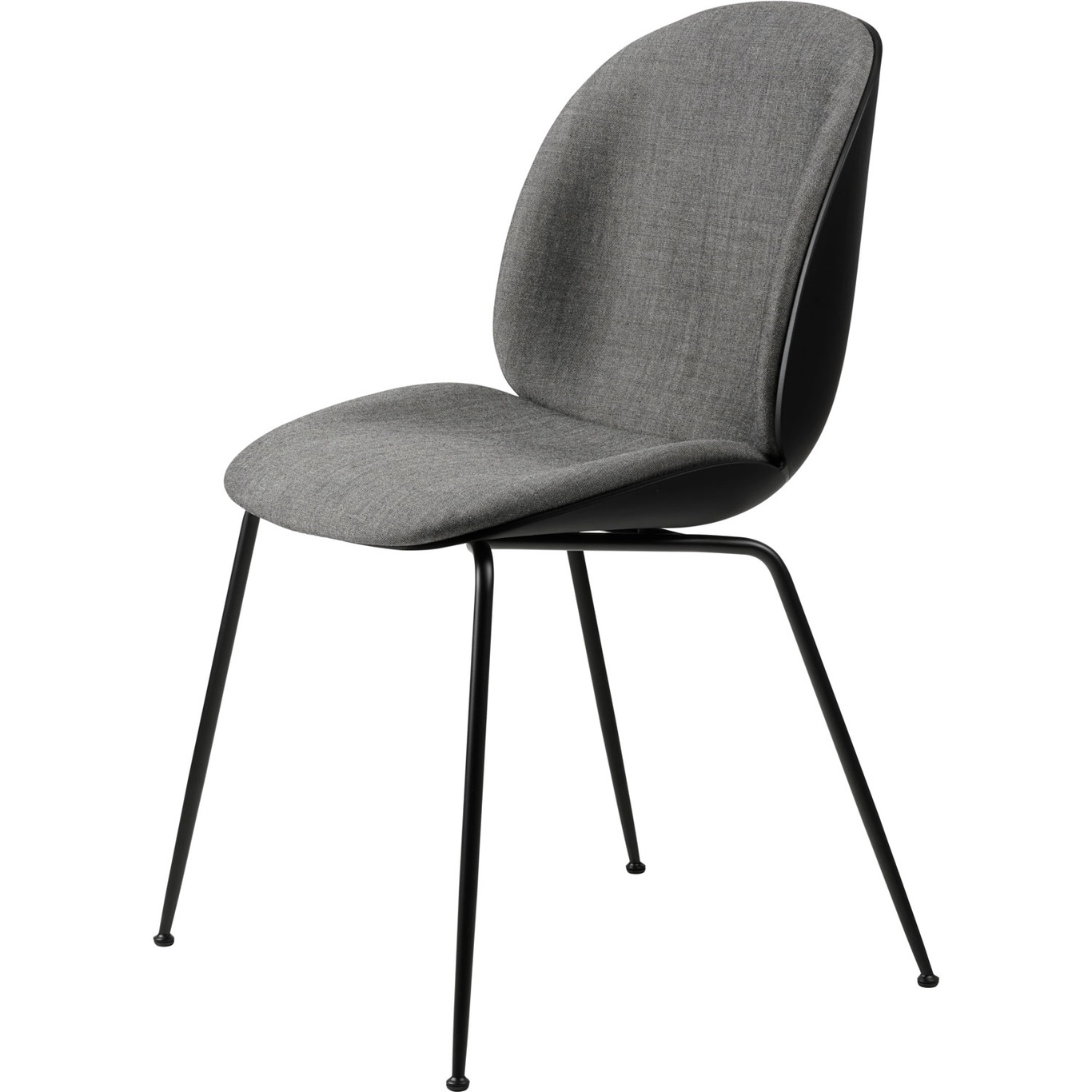 Beetle Chair Upholstered Front / Conical Base, Remix 3 152