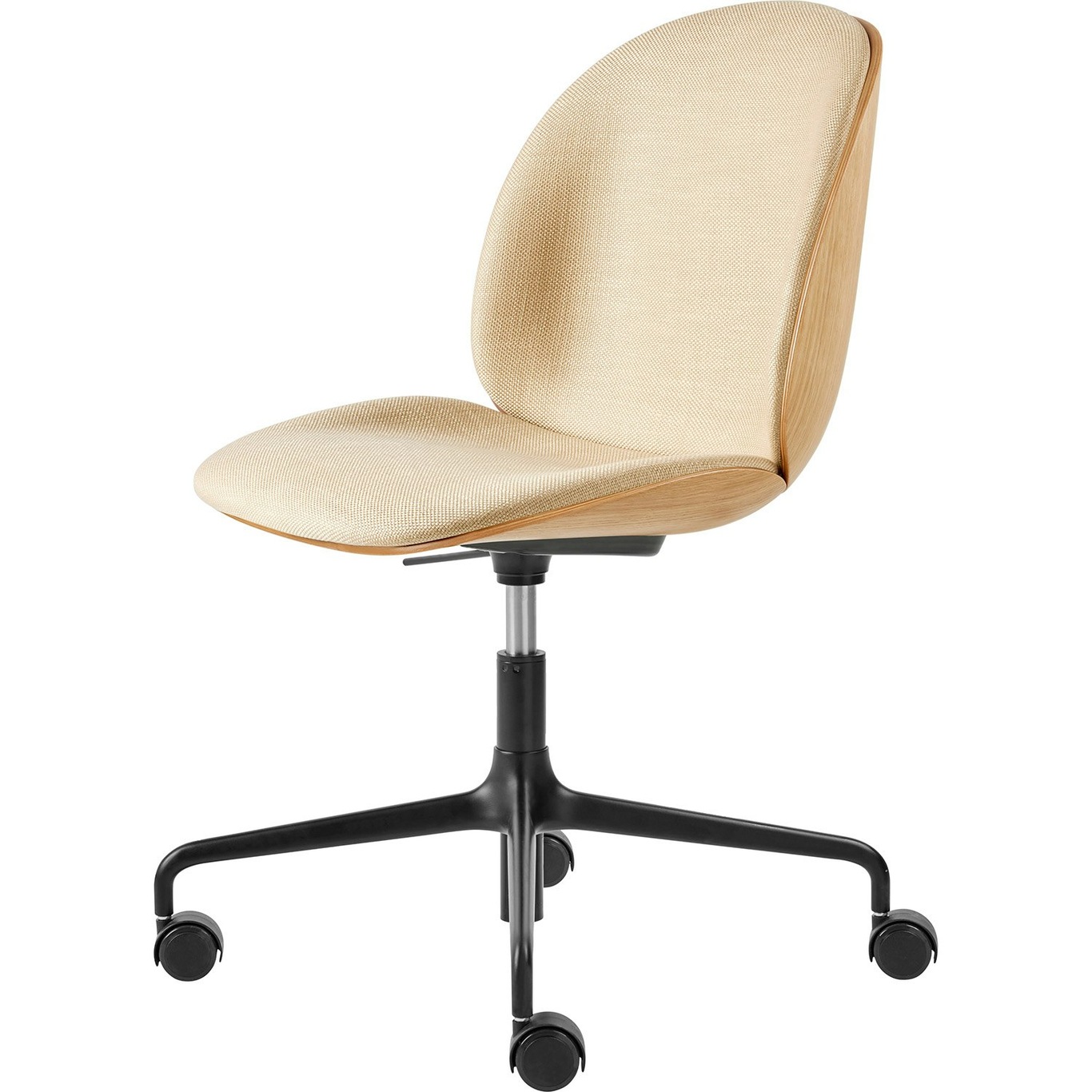 Beetle Swivel Chair Upholstered Front, Flair 134