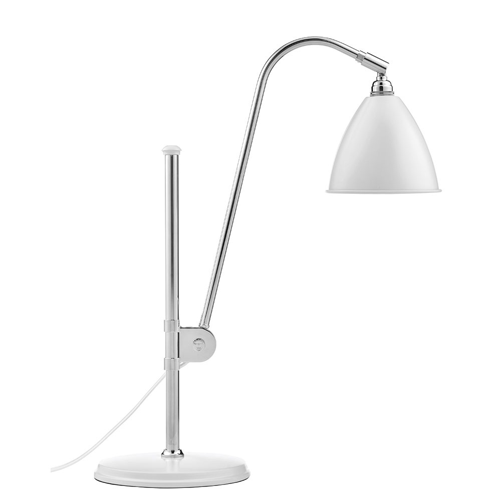 Bestlite BL1 Table Lamp, Chrome/White