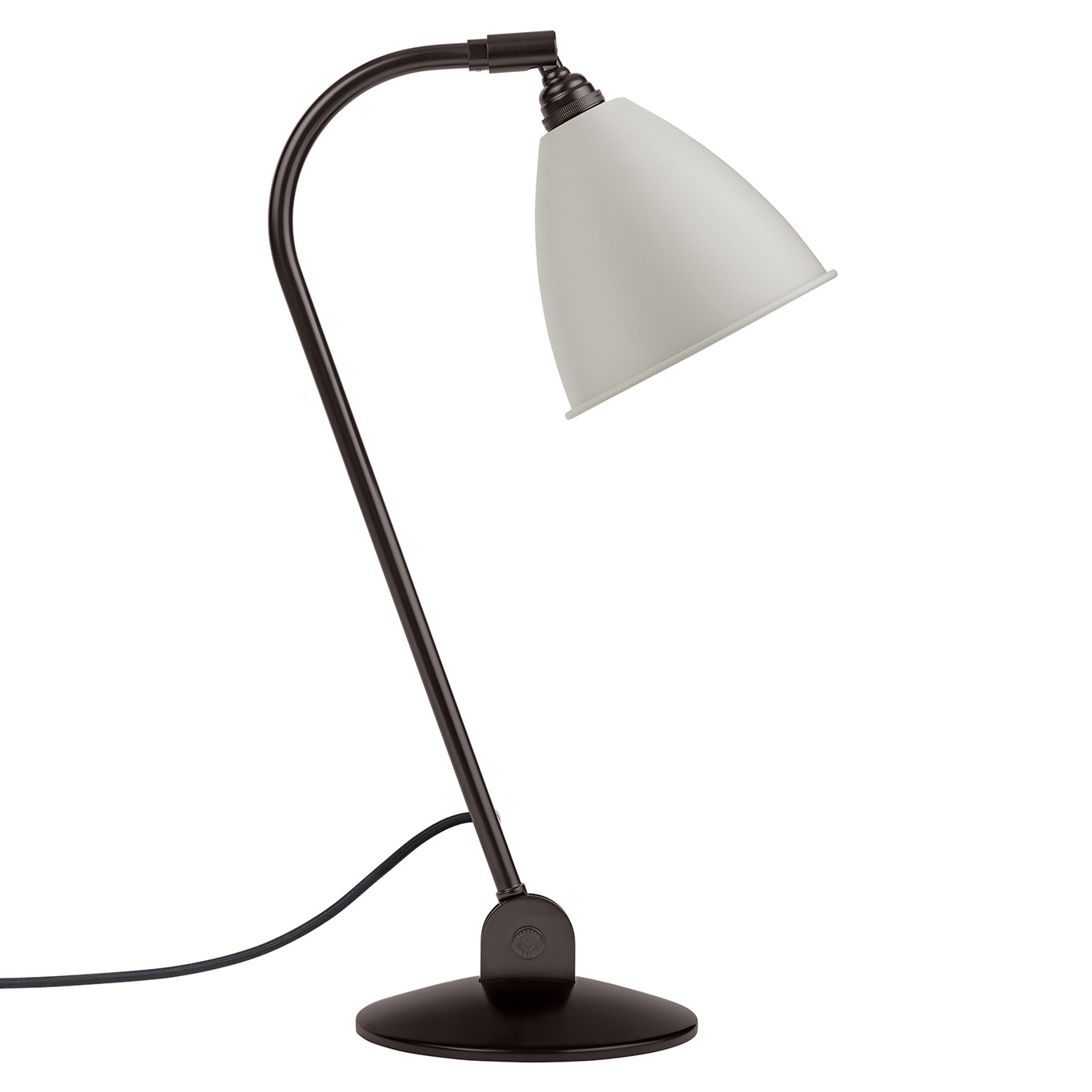 Bestlite BL2 Table Lamp, Black Brass/Classic White