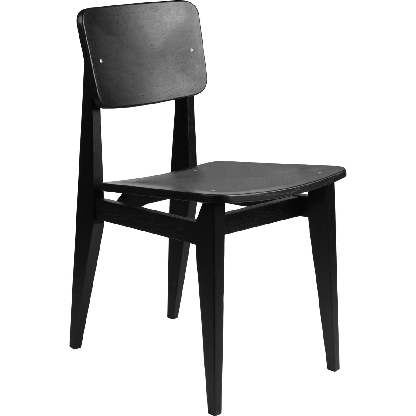 C-Chair Chair, Veneer / Oiled Black Oak