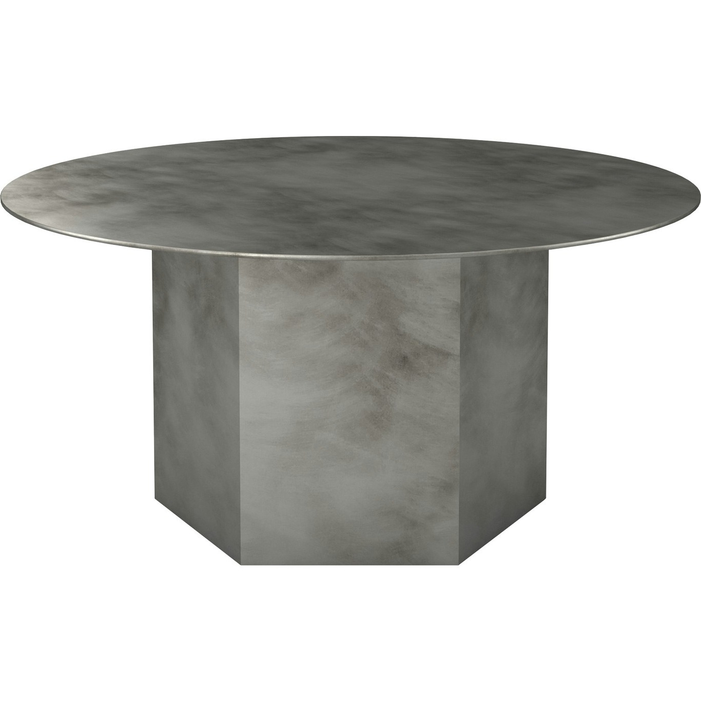 Epic Coffee Table Ø80 Steel, Misty Grey