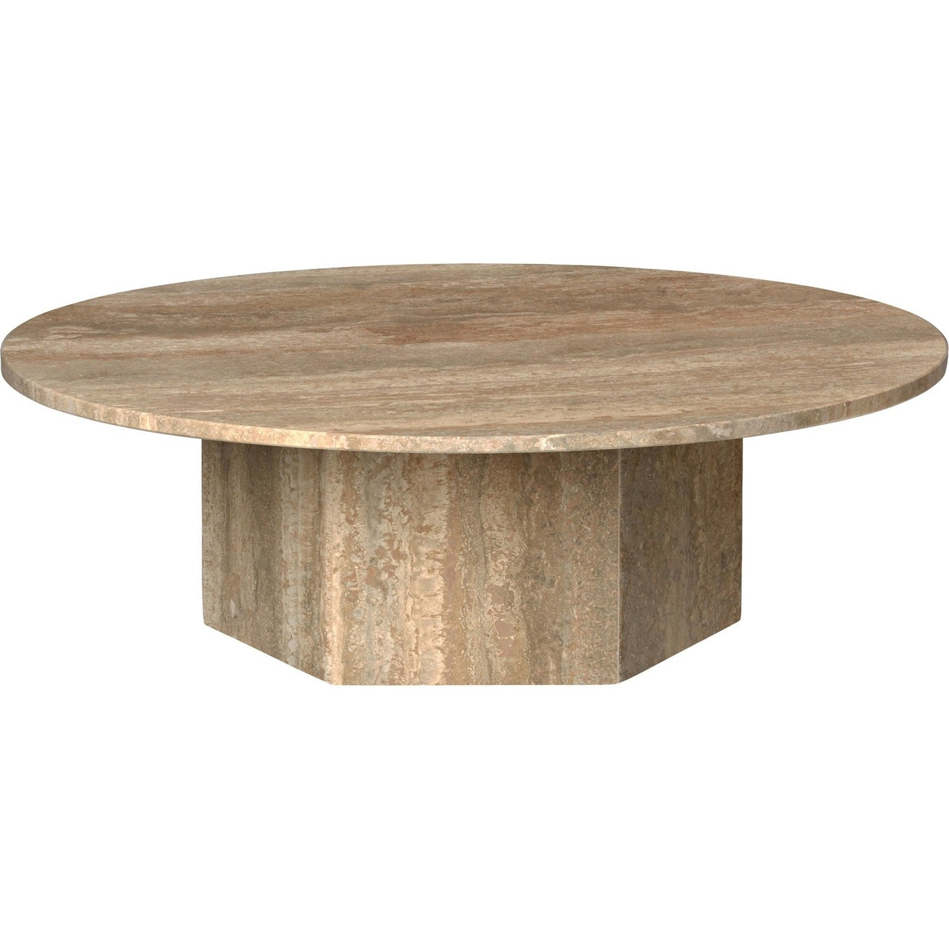 Epic Coffee Table Round 110 cm, Warm Taupe
