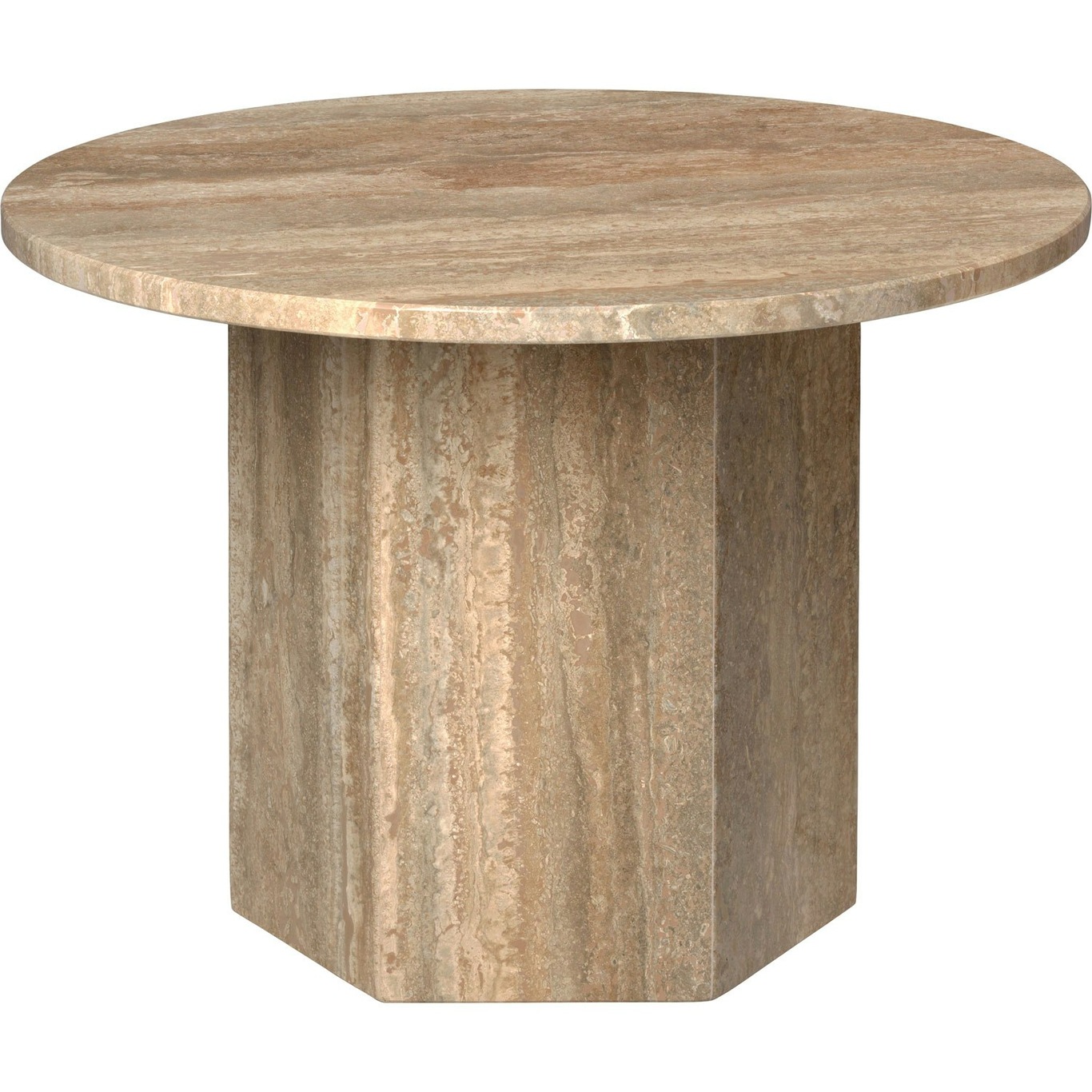 Epic Coffee Table Round 60 cm, Warm Taupe