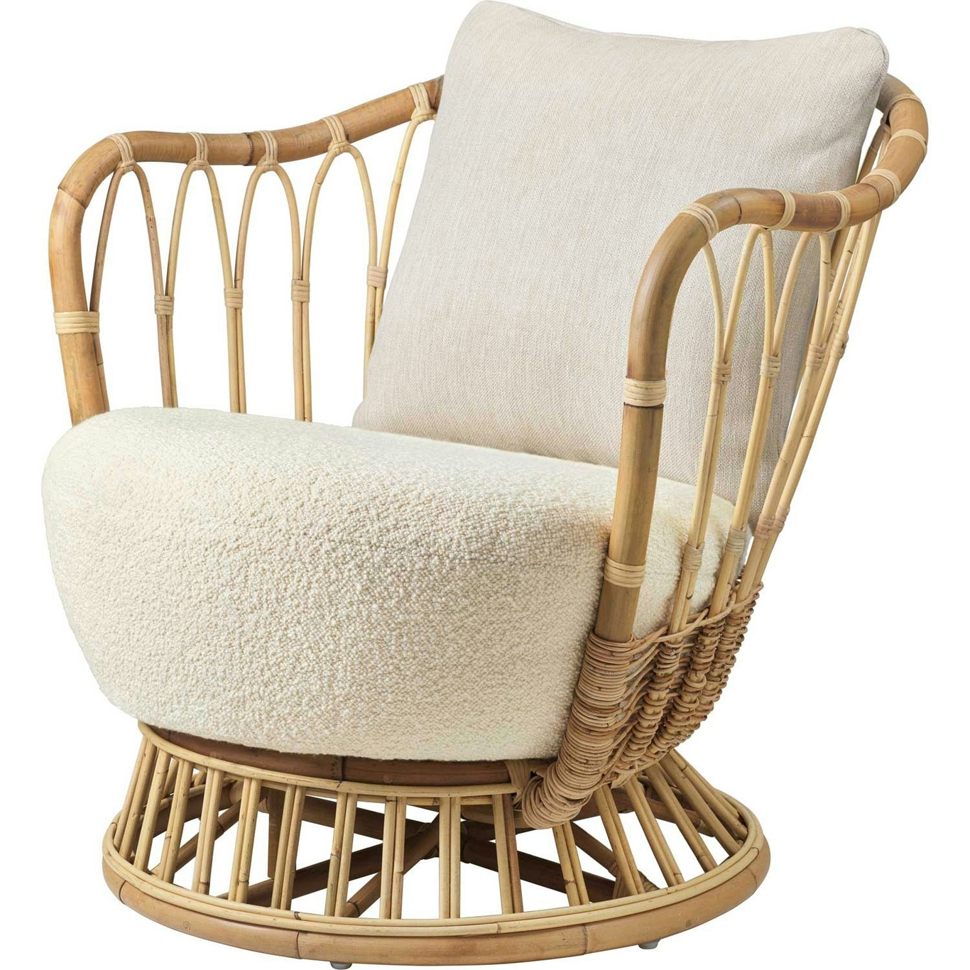 Grace Lounge Chair, Karakorum001/ Sahco Clay011
