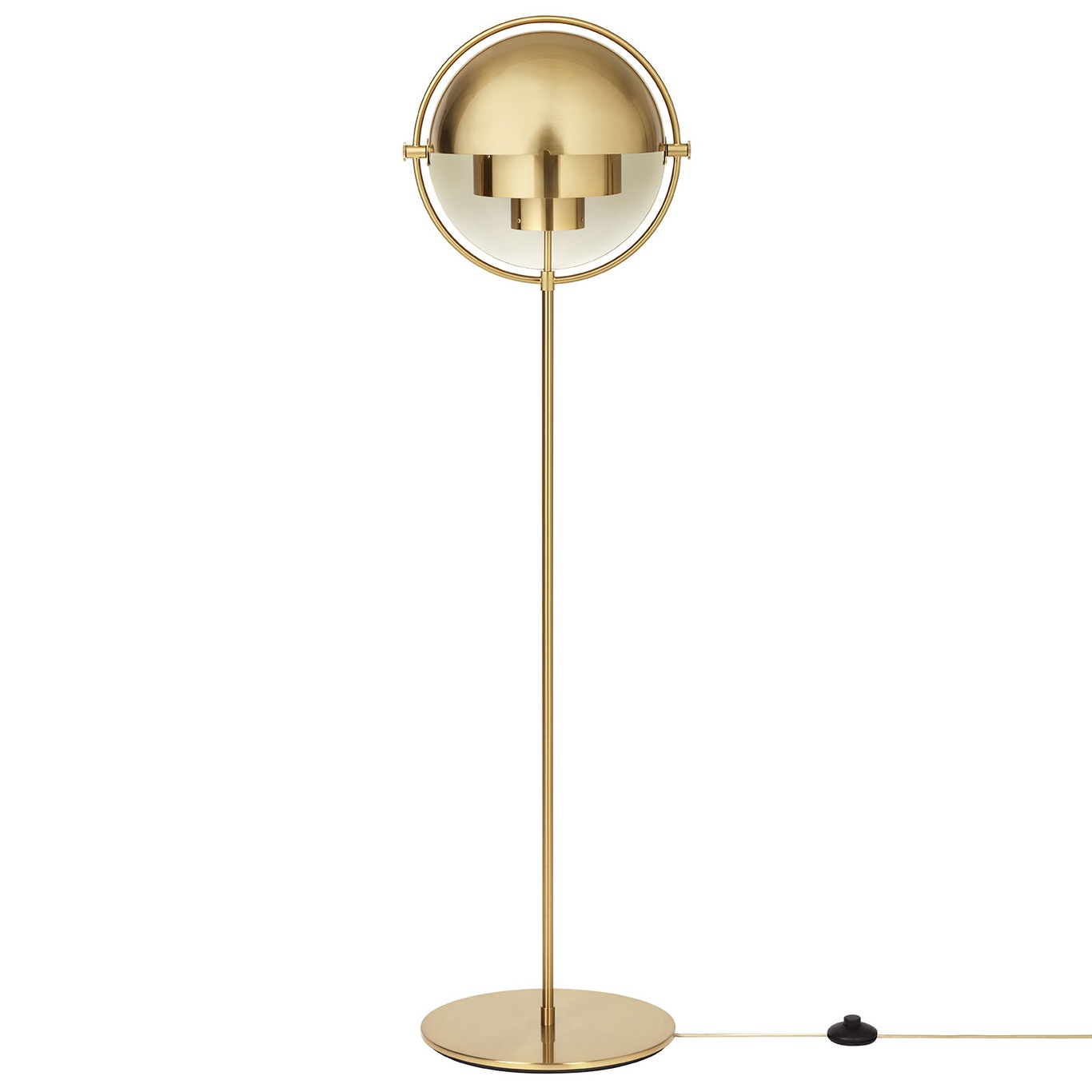 Multi-Lite Floor Lamp   - Brass/Brass