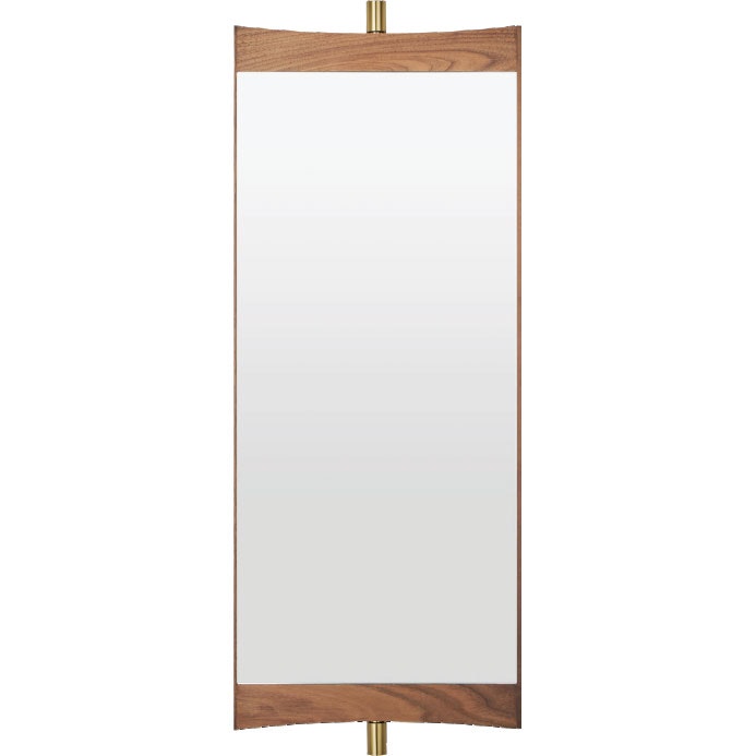 Vanity 1 Wall Mirror 28x74 cm, Walnut