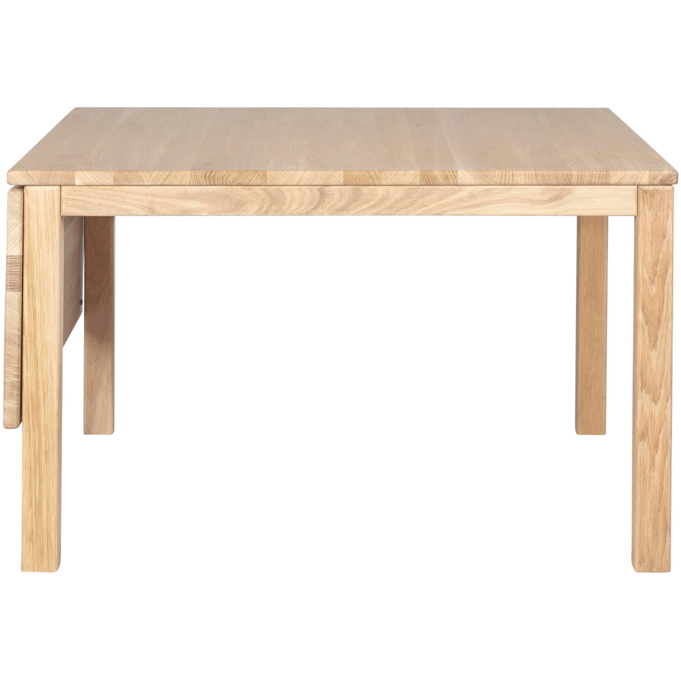 Klassik 5D Coffee Table With Drop-Leaf, 85x85 cm, Oiled Oak
