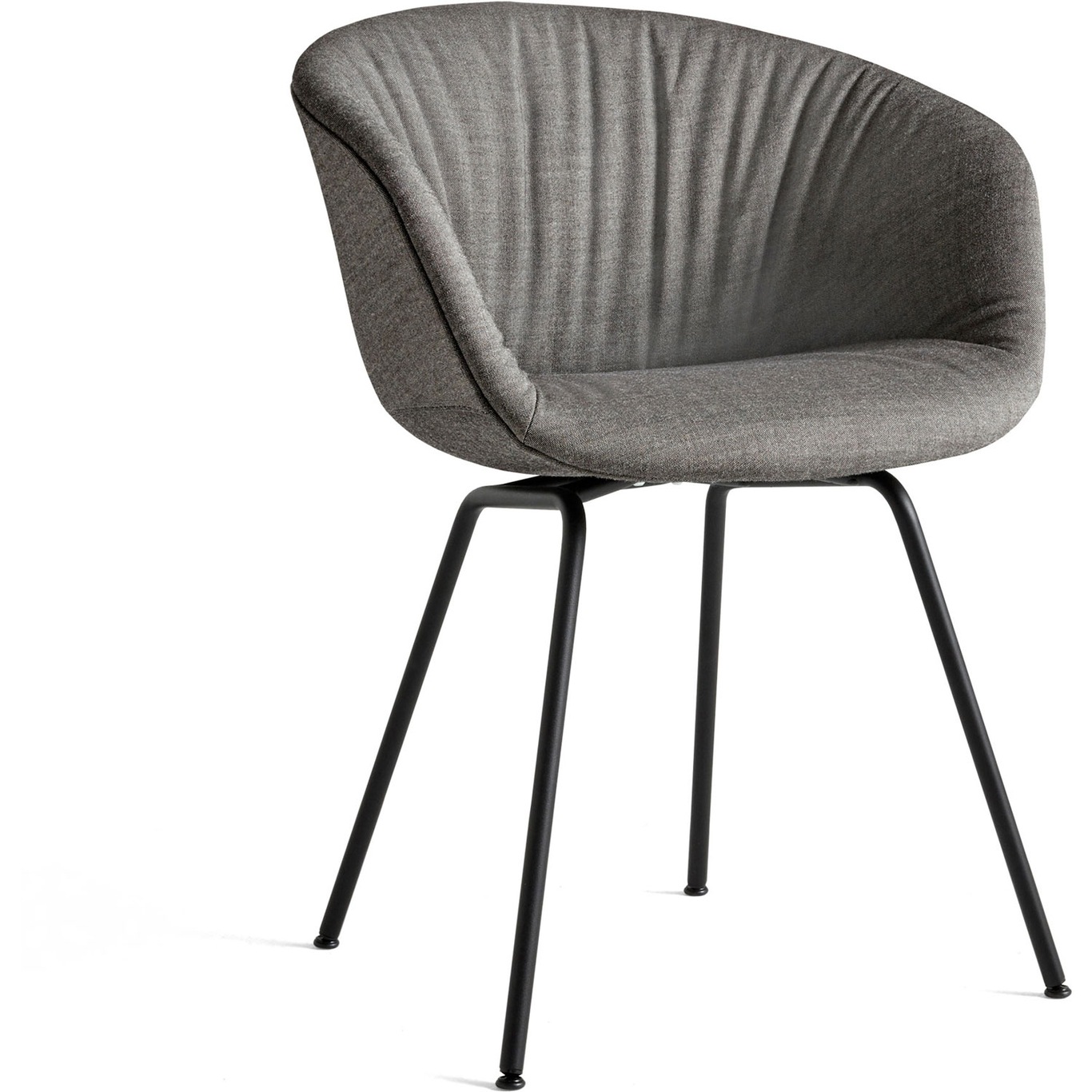 AAC27 Soft Chair, Black Legs / Remix 152 Grey