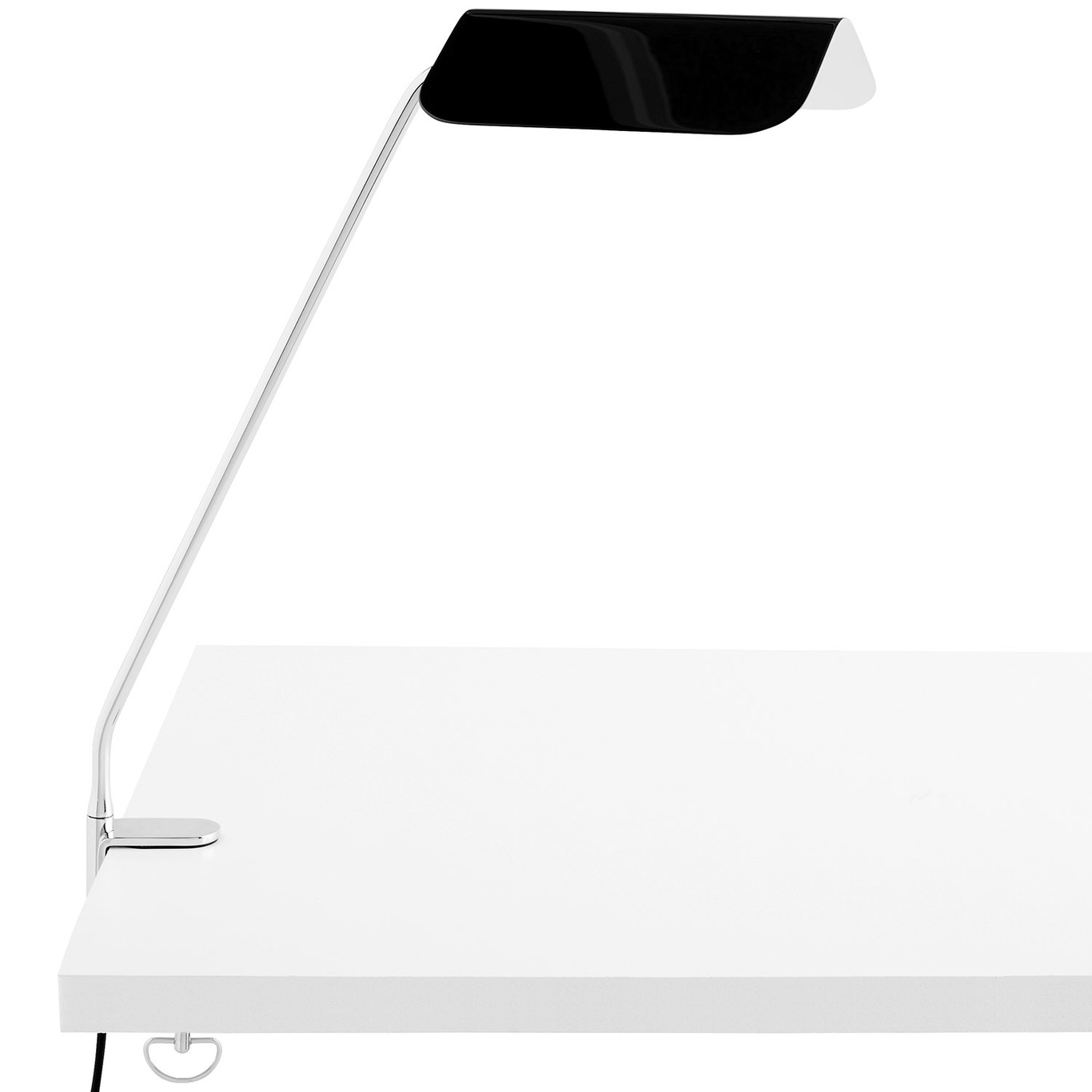 Apex Desk Lamp With Clamp, Iron Black
