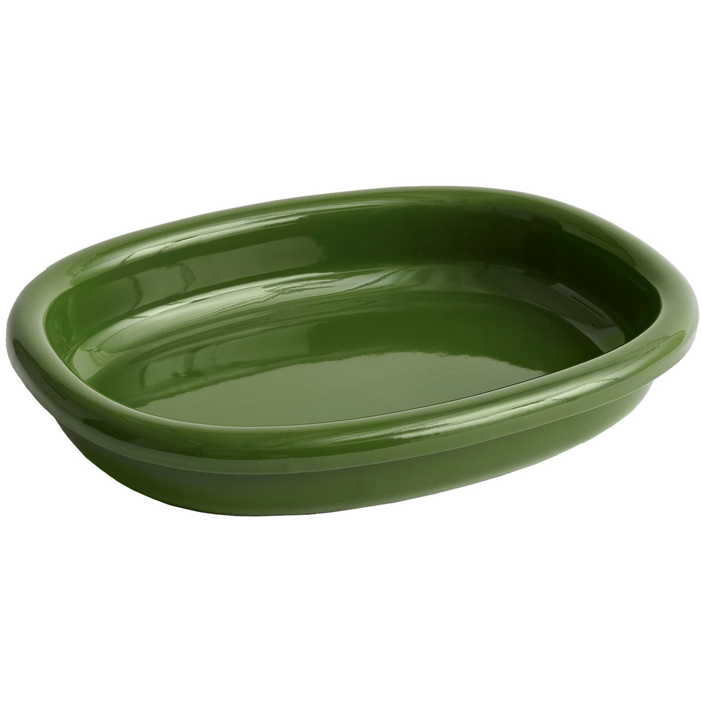 Barro Dish Large, Green