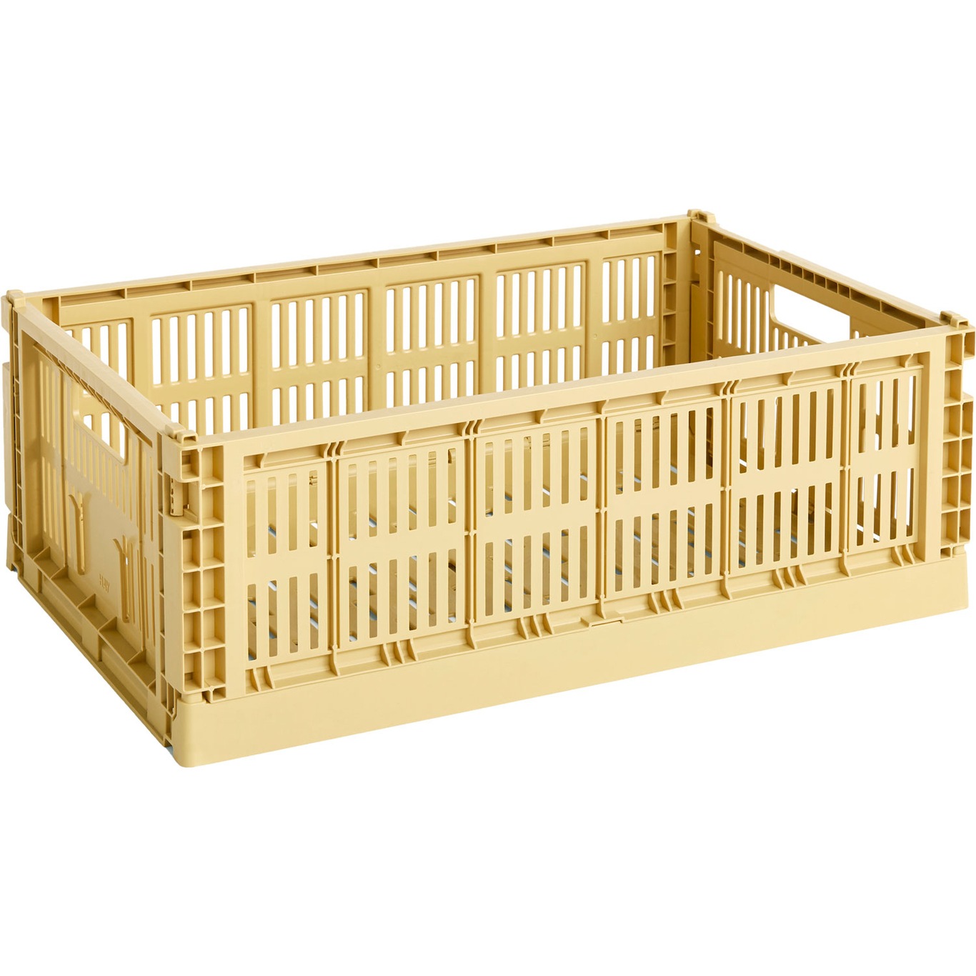 Colour Crate Storage Box L, 34,5x53 cm, Golden Yellow