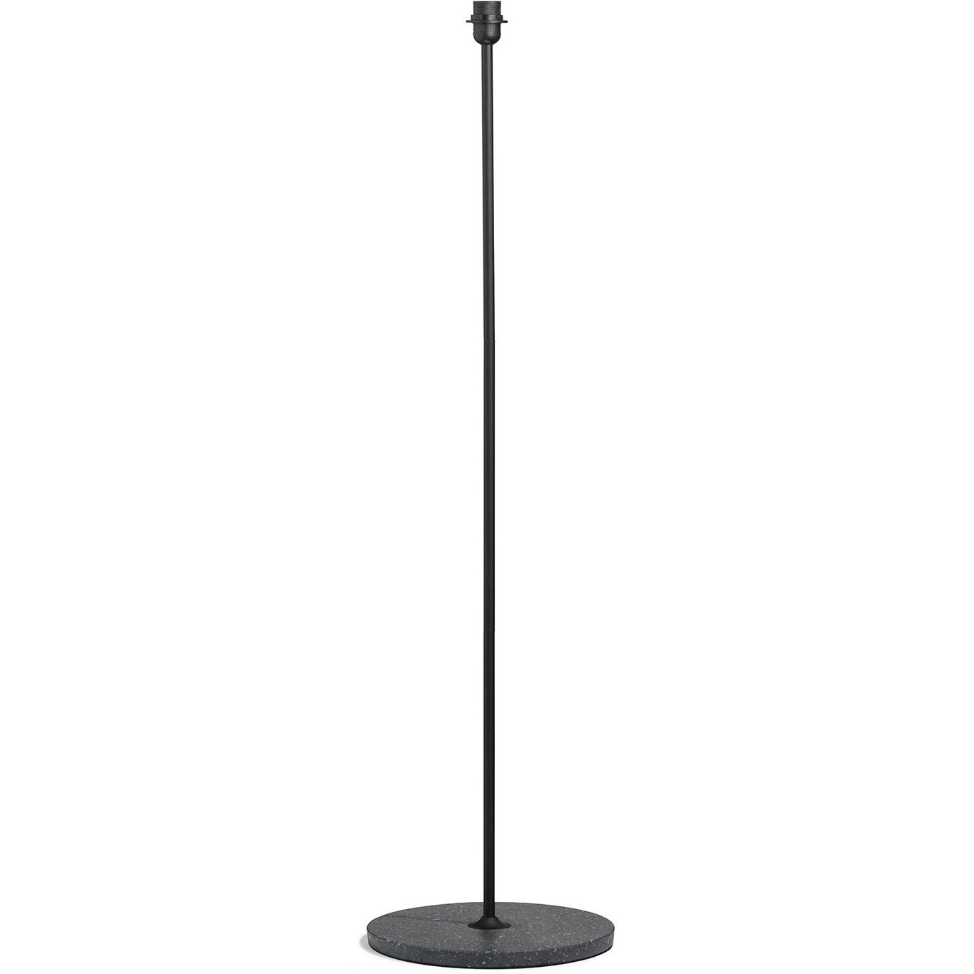 Common Floor Lamp, Black/Terrazzo