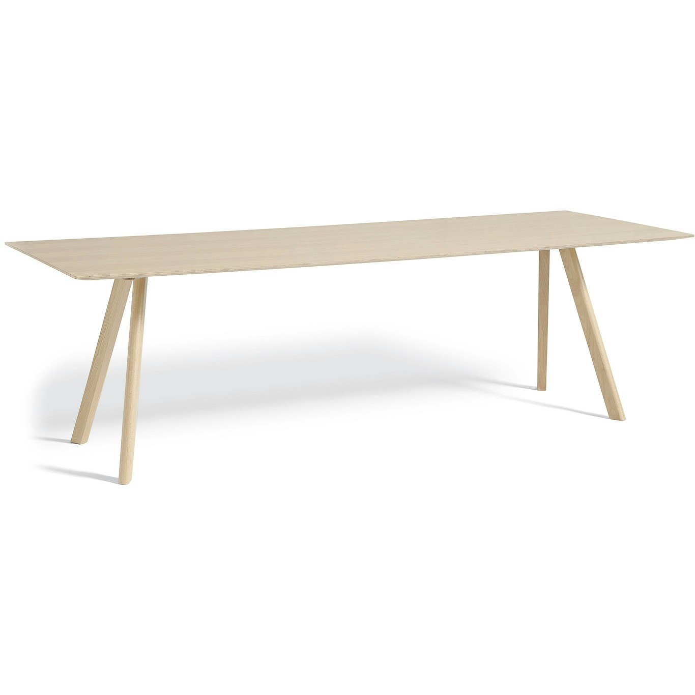 CPH 30 Table 90x250x74 cm, Waterbased Lacquered Oak
