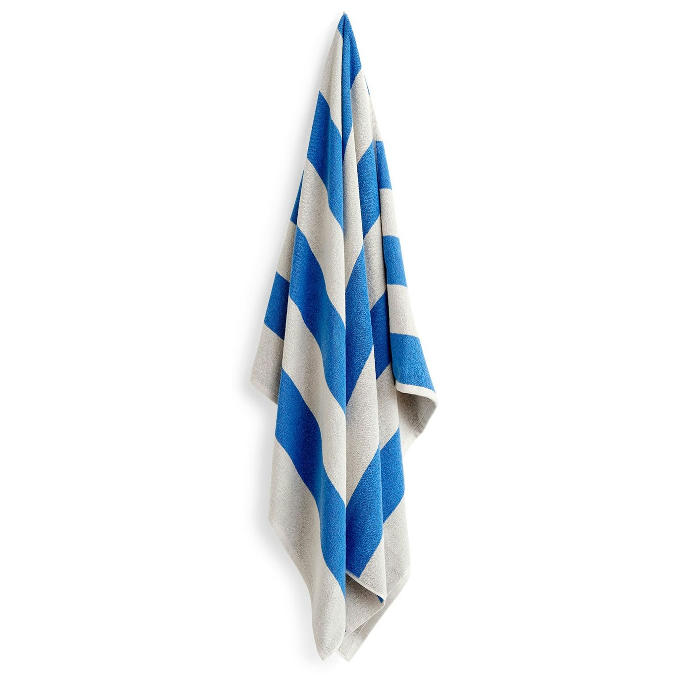 Frotté Stripe Bath Towel 100x150 cm, Blue