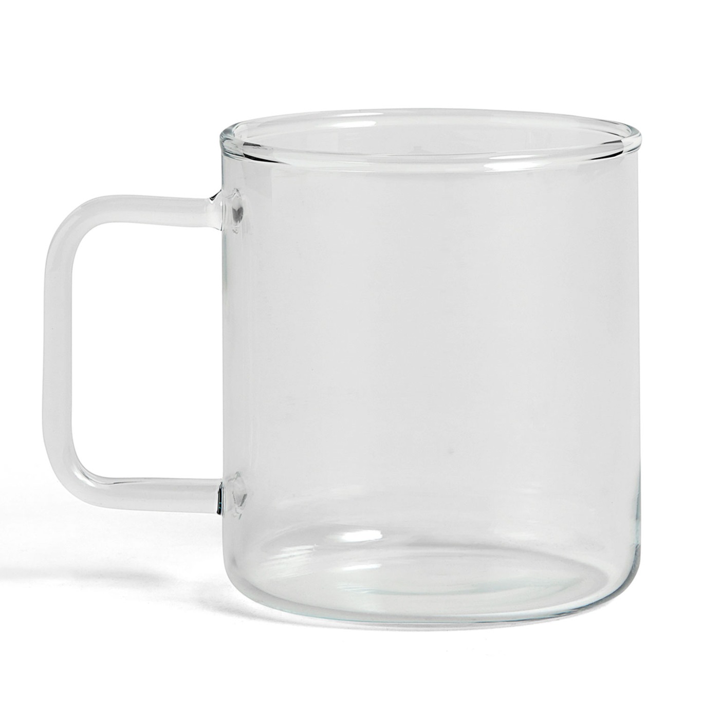 Glass Coffee Mug M, Clear
