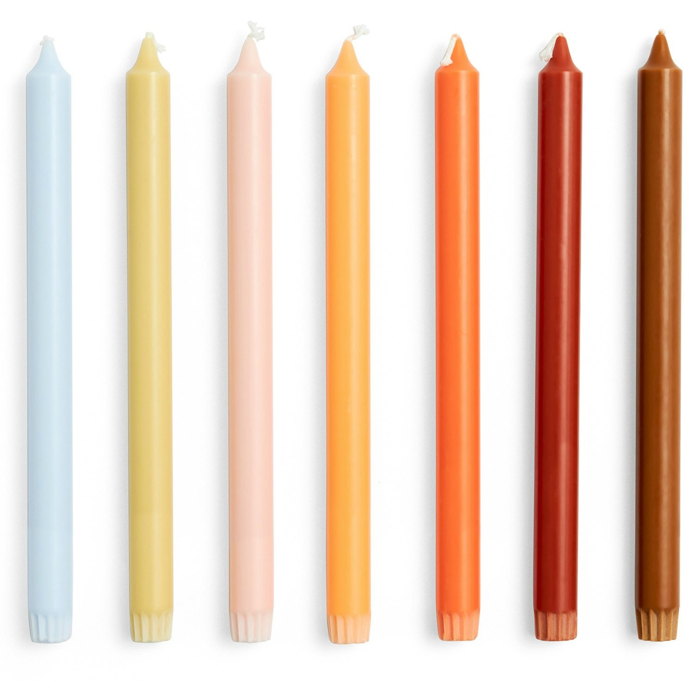 Gradient Candles 7-pack, Rainbow