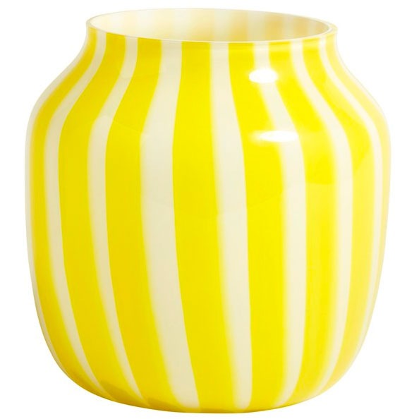 Juice Wide Vase, Yellow
