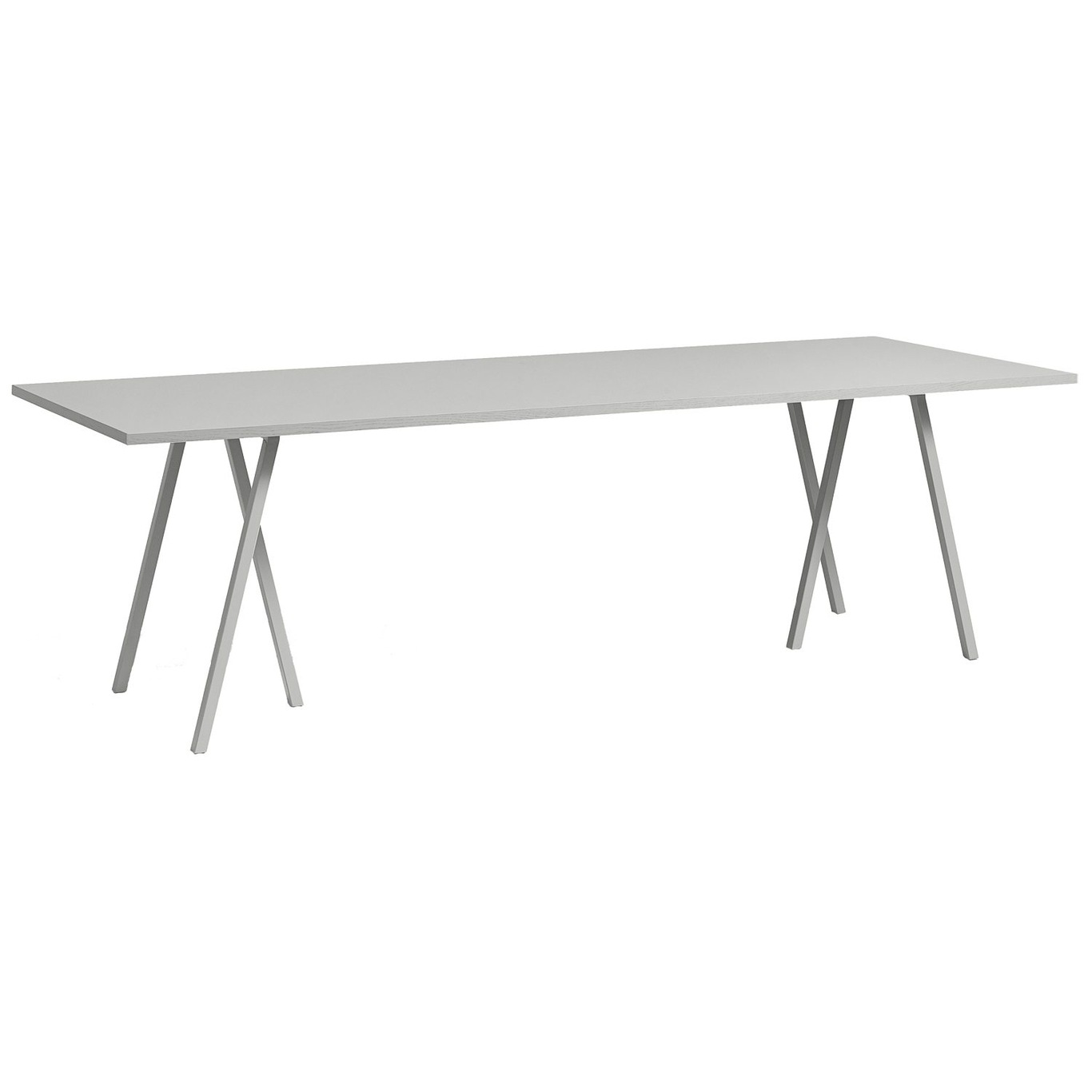 Loop Stand Table 160 cm, Grey