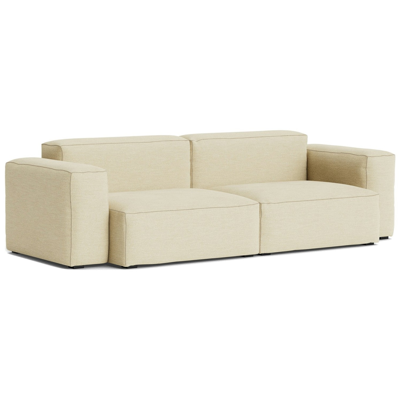 Mags Soft Low 2.5-seater Sofa Comb. 1, Mode 014 / Beige Stitching