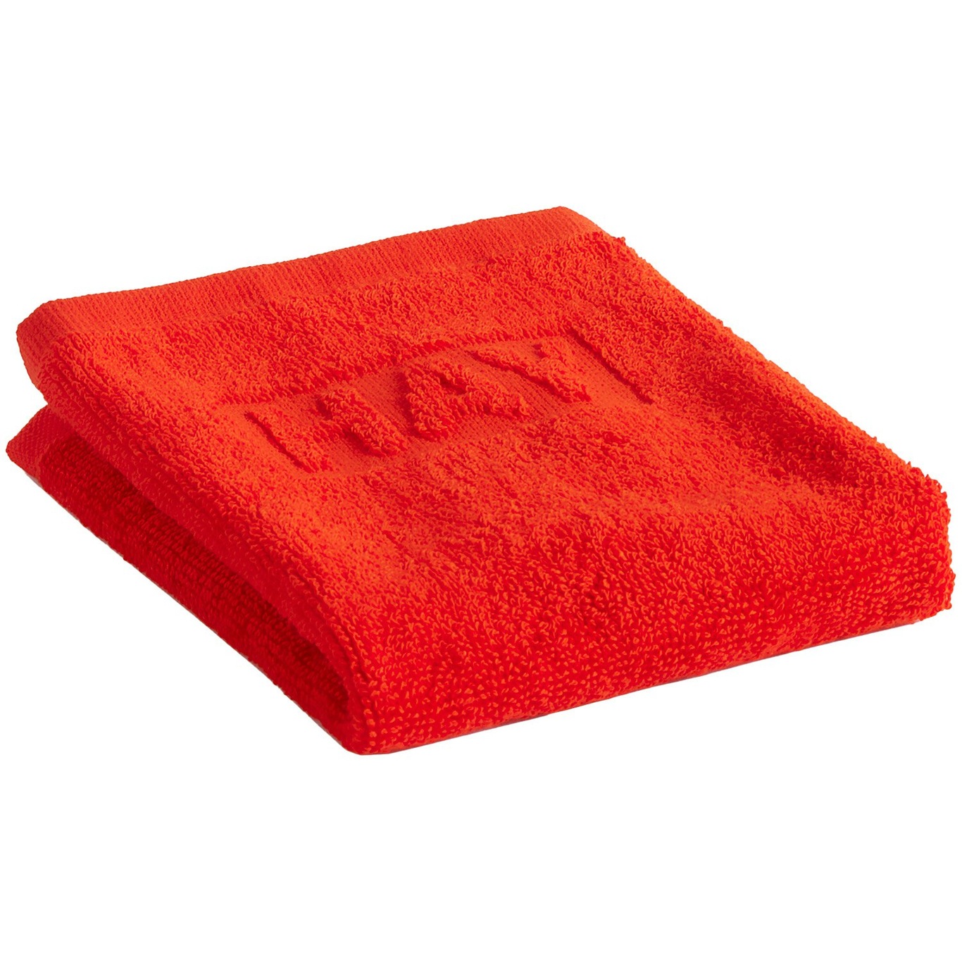 Mono Face Towel 30x30 cm, Poppy Red
