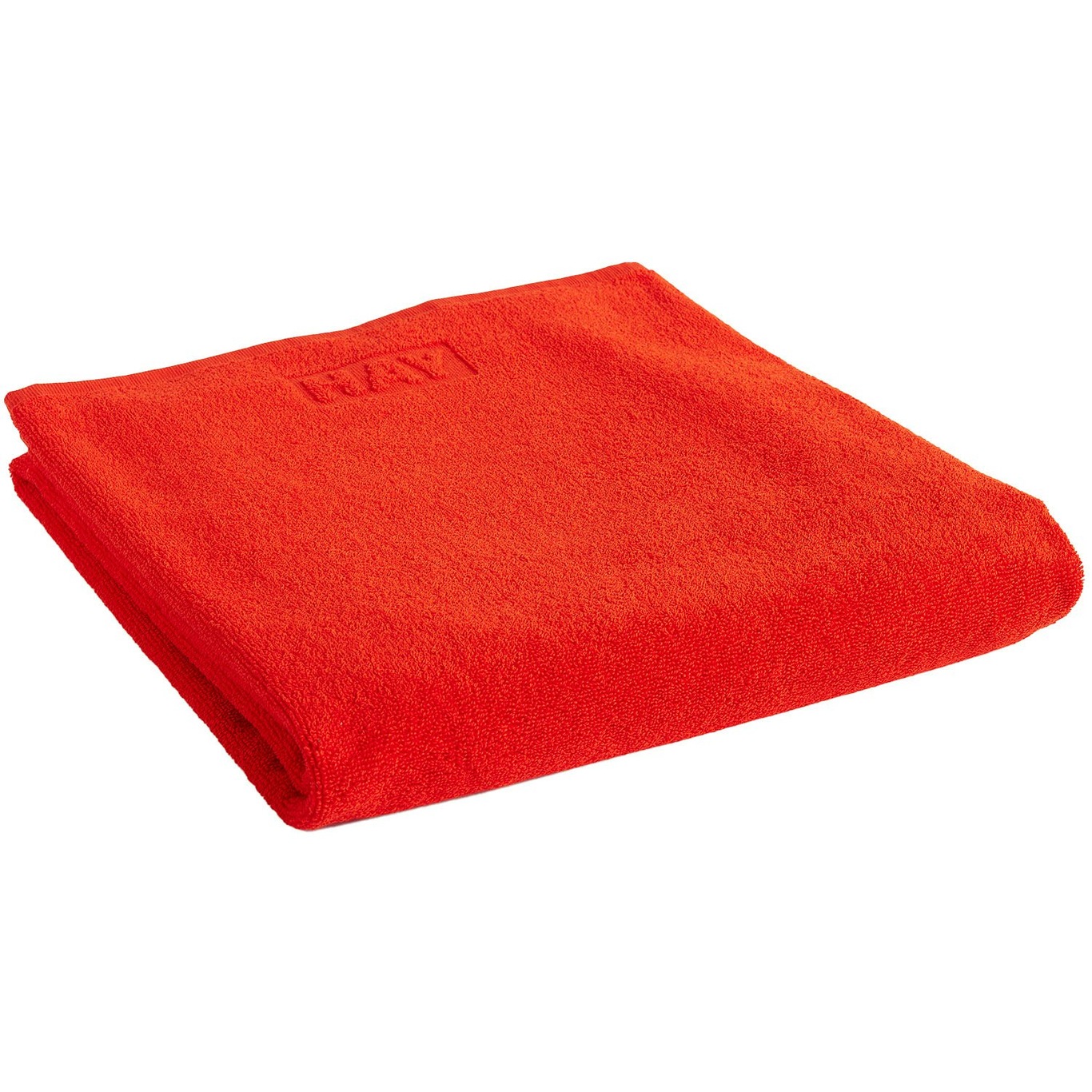 Mono Bath Sheet, 100x150 cm Poppy Red